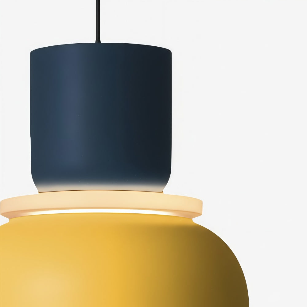Macri Colorful Acrylic Plug-In Pendant Light