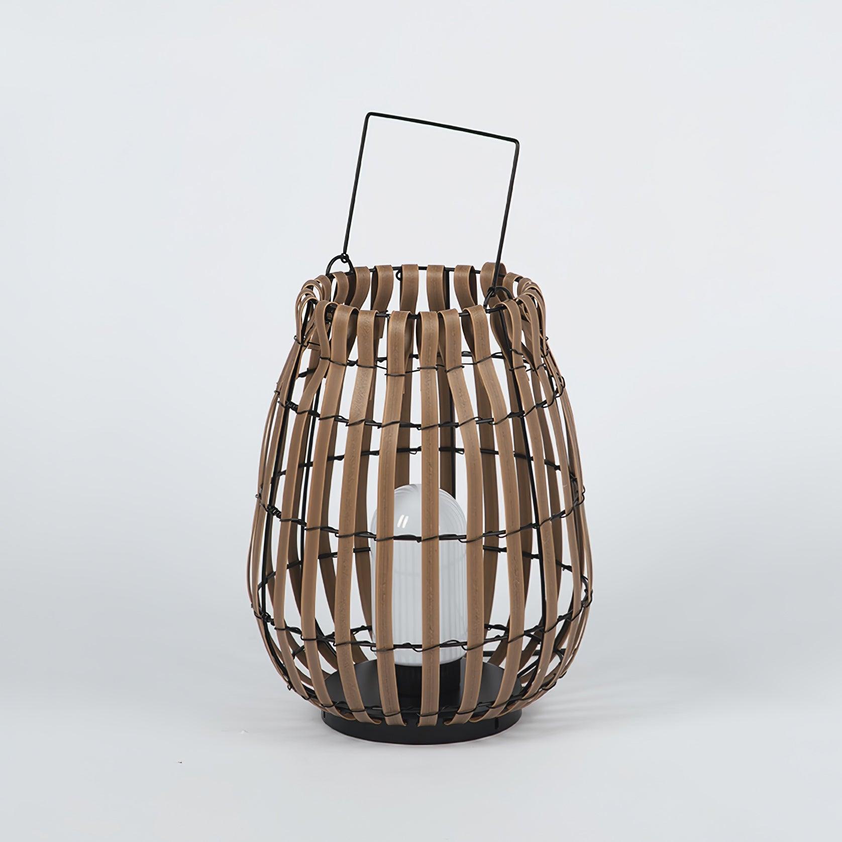 Tropic Braid Außenlampe - Kunstrattan Metall Wasserdicht
