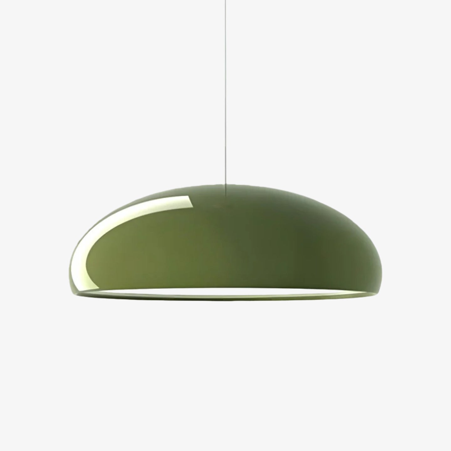 Haelen Bunte nordische schalenförmige Pendelleuchte - Moderner Schalenschirm, geeignet für das Esszimmer