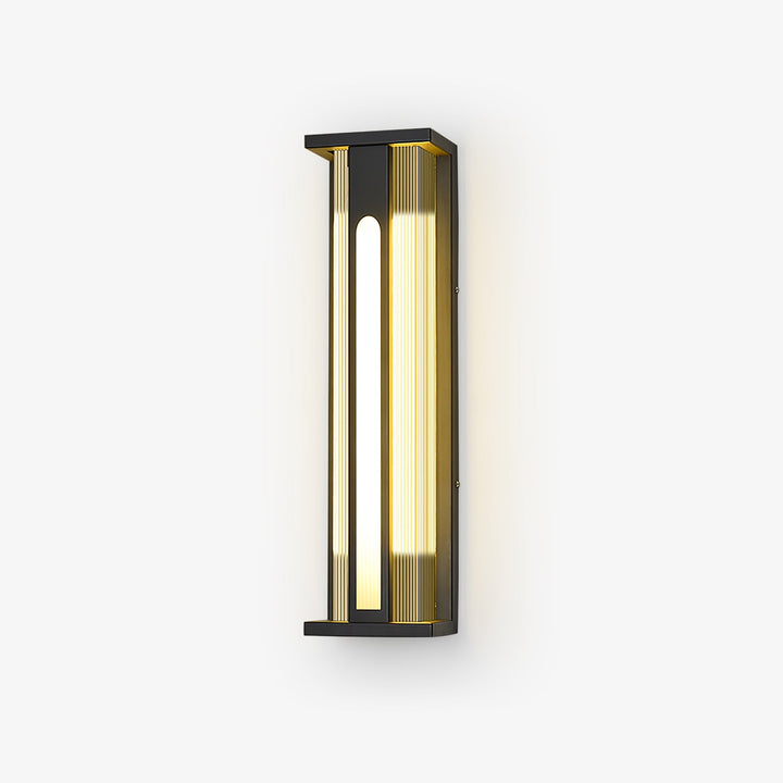 Outdoor Wall Lamp - Modern Stainless Steel LED Light for Garden & Balcony