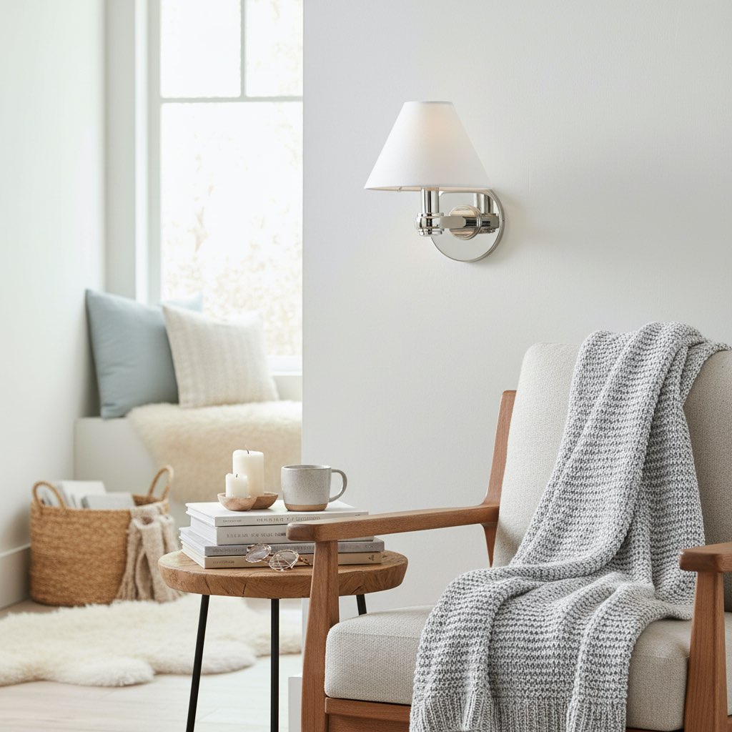 Everett Metal Wall Sconce - Single & Triple Wall Light for Living Room