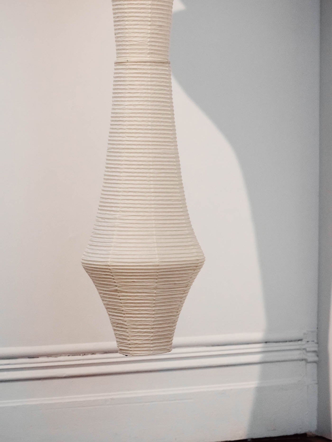 Washi Paper Pendant Swag Light - Japanese Hanging Lamp for Bedroom