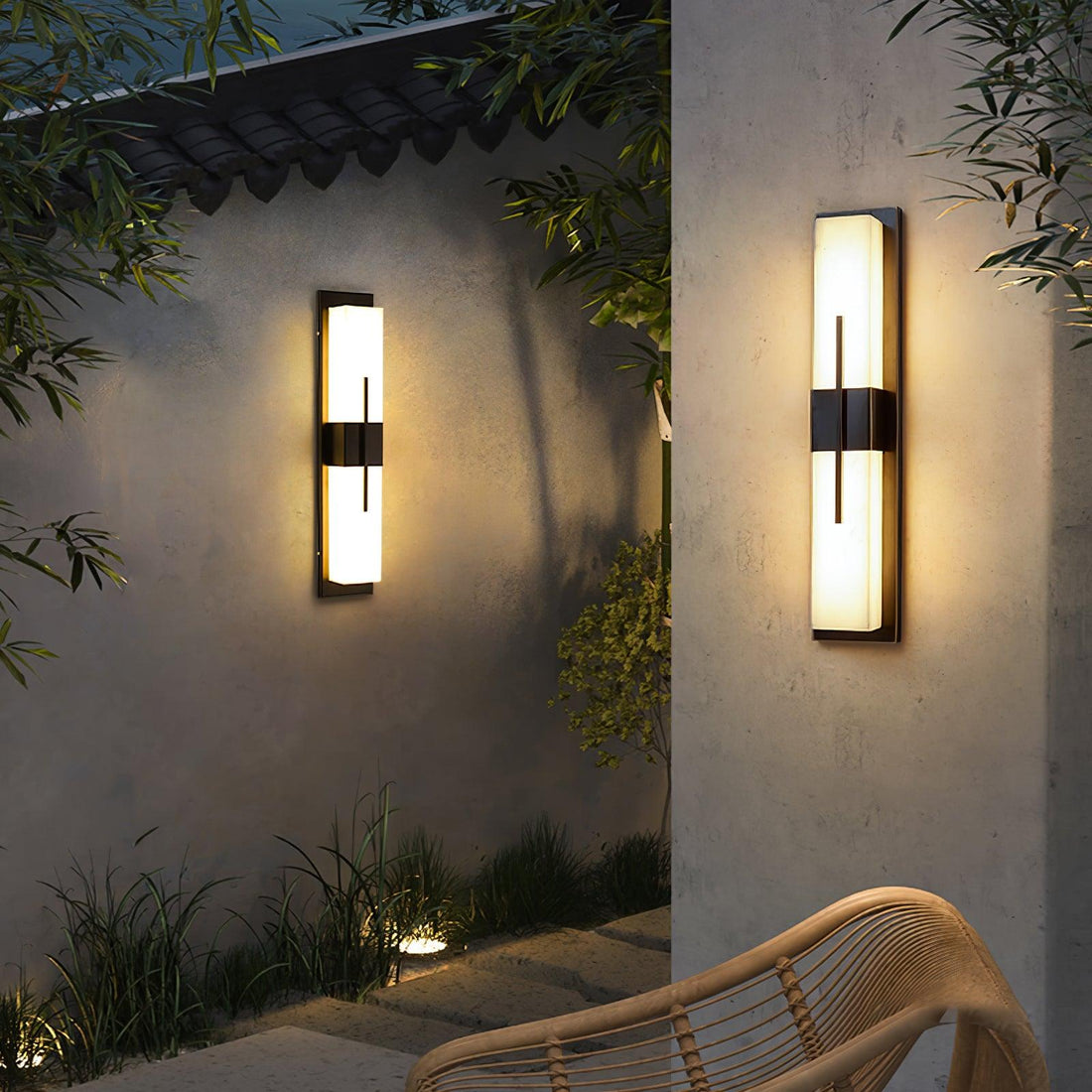 Außenwandleuchte - Wasserdichte moderne Außenlampe für Veranda und Garten