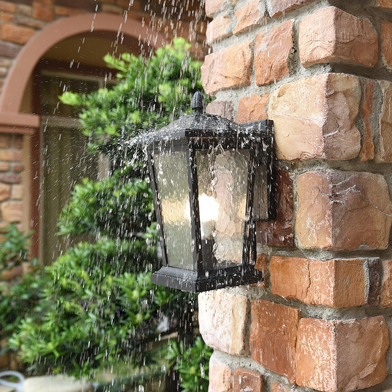 Birdcage Wall Lamp - Vintage LED Light for Courtyard & Balcony