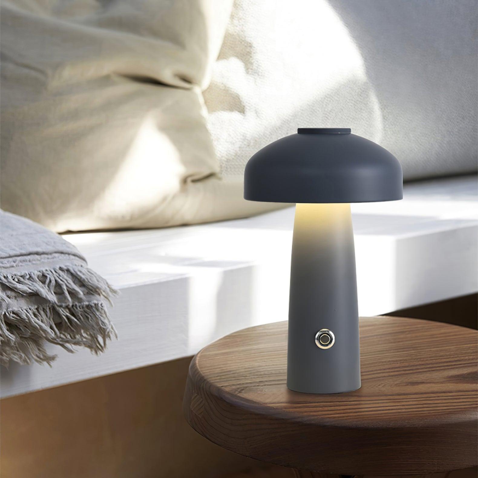 Mushroom Built-in Battery Table Lamp - Decorative Table Lamp Great