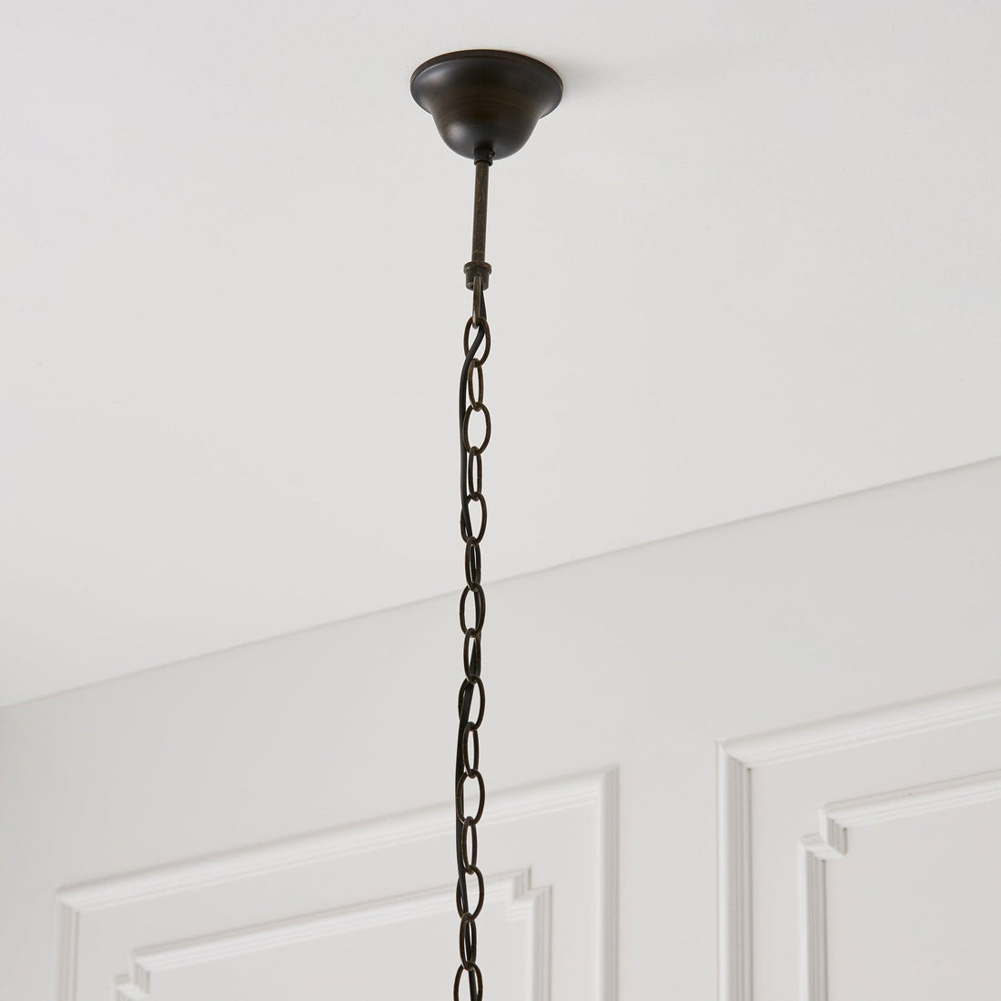 TF Hutchinson Tiffany Glass Pendant Light with Artistic Mosaic Design for Dining and Living Spaces