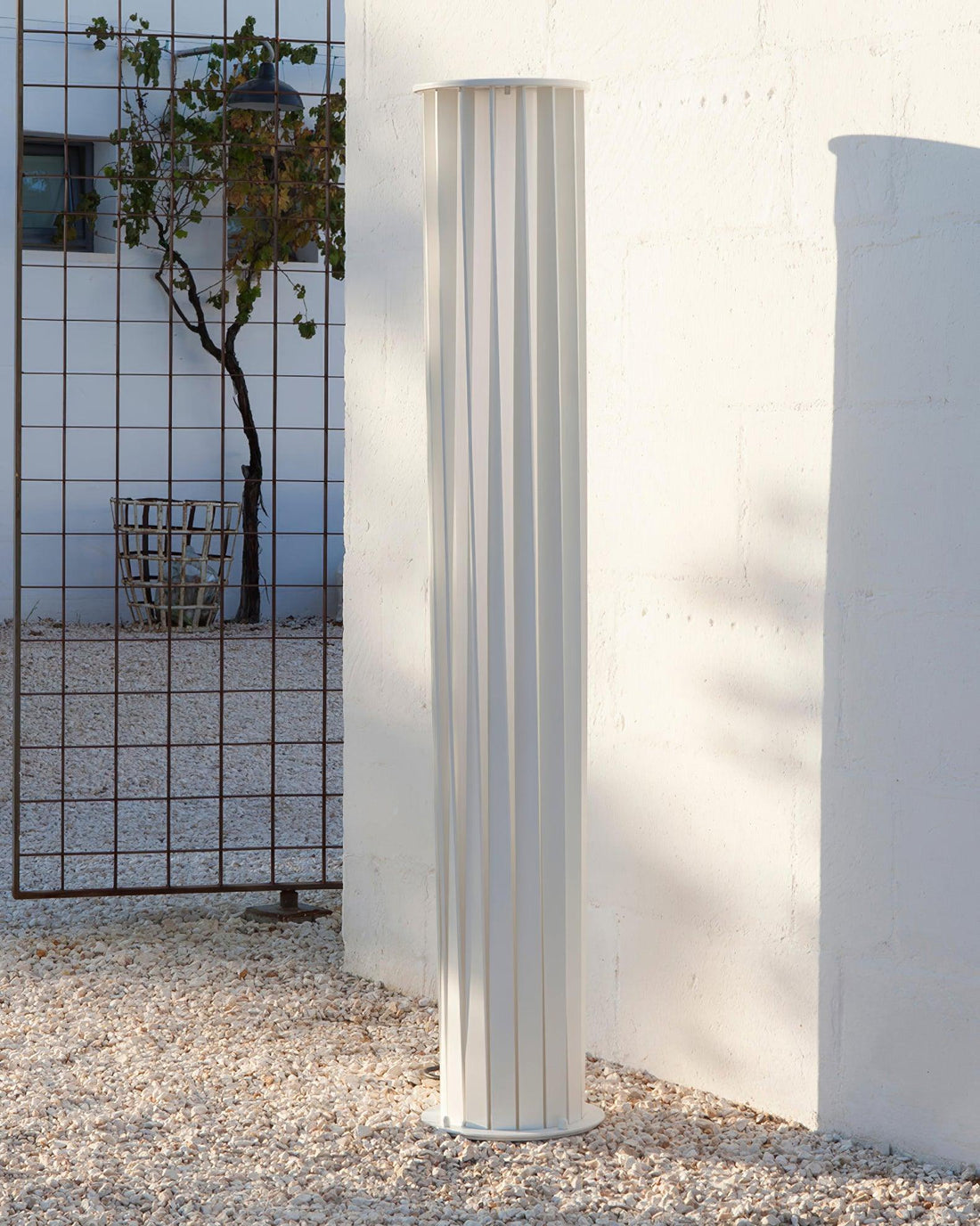 LED Outdoor Post Lamp - Energy-Saving Acrylic Light for Garden & Patio
