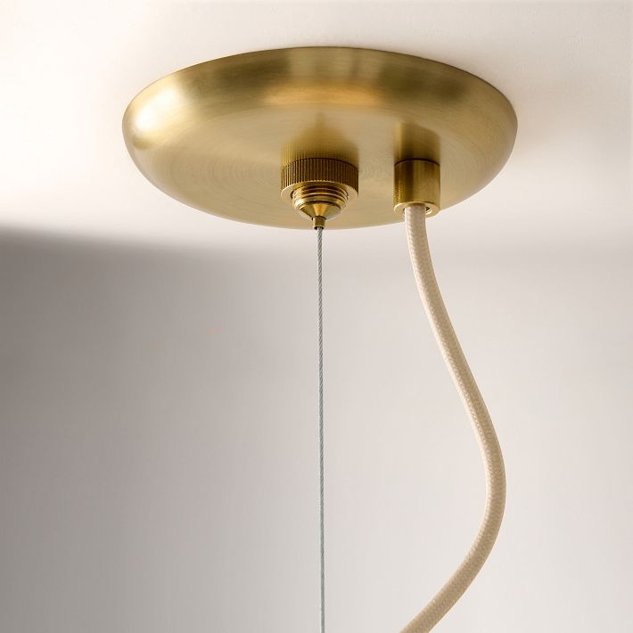 Lumivelle Minimalist Glass Pendant – Adjustable Height Dimmable Design