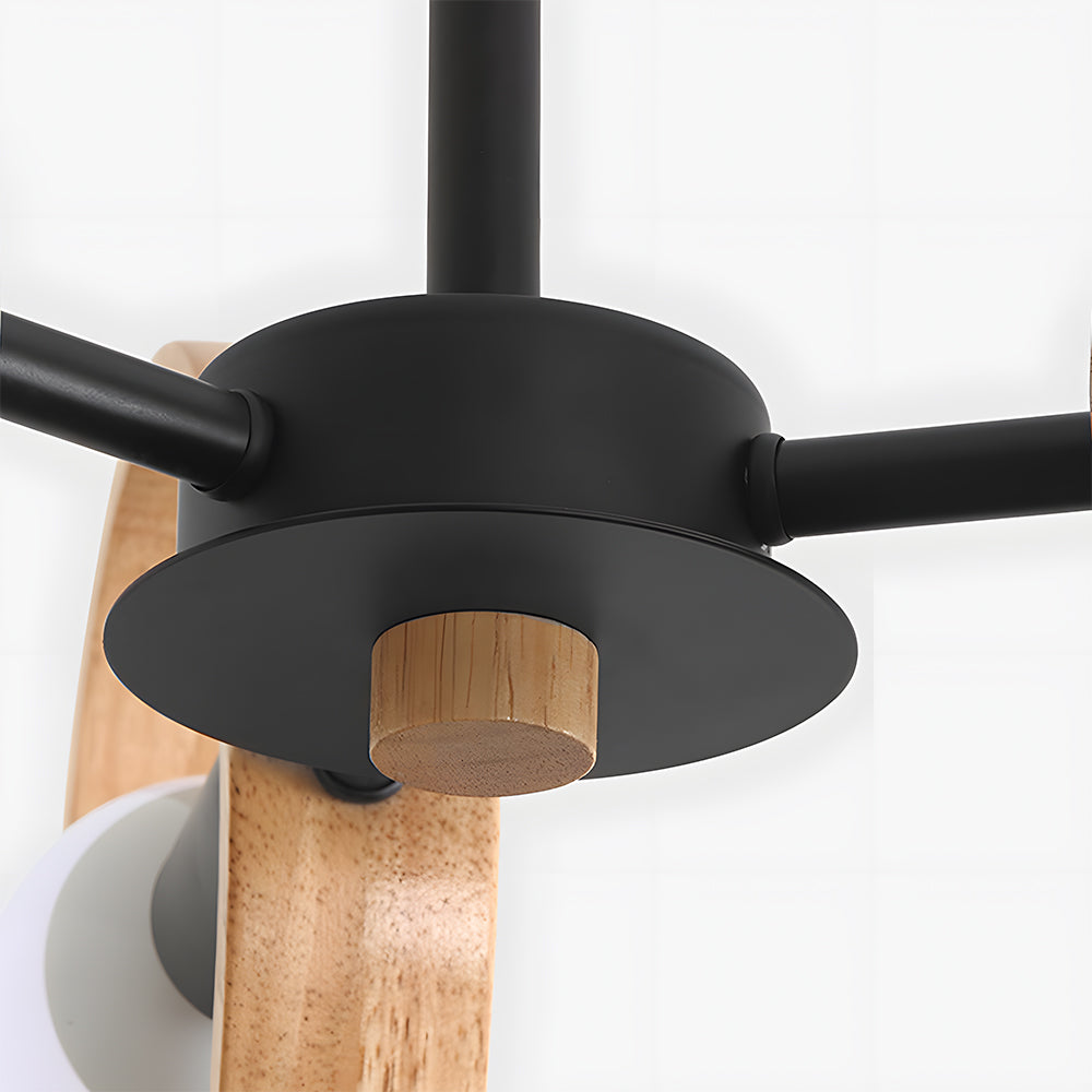 Eco-Friendly Ceiling Light - Modern Living Room Lamp Adjustable