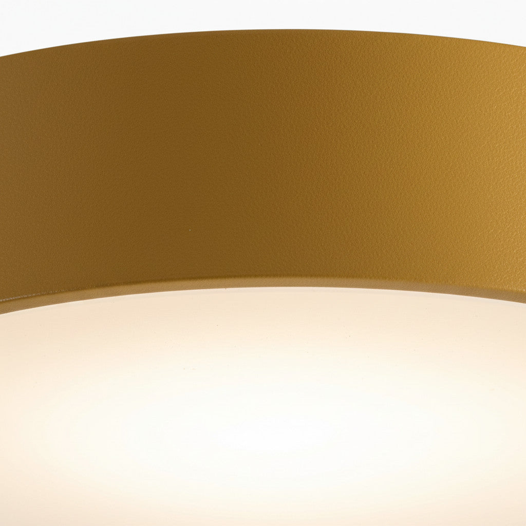 Rondi Minimalist Round LED Ceiling Light - Circular Iron Design for Living Room and Bedroom
