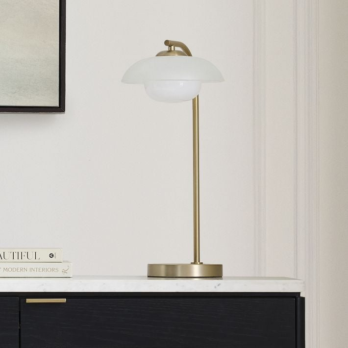 Elorina Perforated Metal Table Lamp – Modern Design