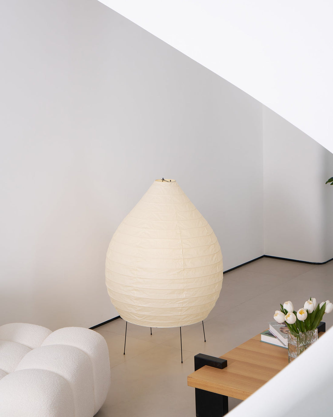Stehlampe aus Washi-Papier – Laternendesign für Wohnzimmer &amp; Schlafzimmer