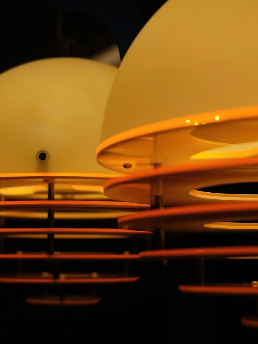 Bauhaus Sunset Pendelleuchte - Moderne Designer-Ambientelampe fürs Wohnzimmer