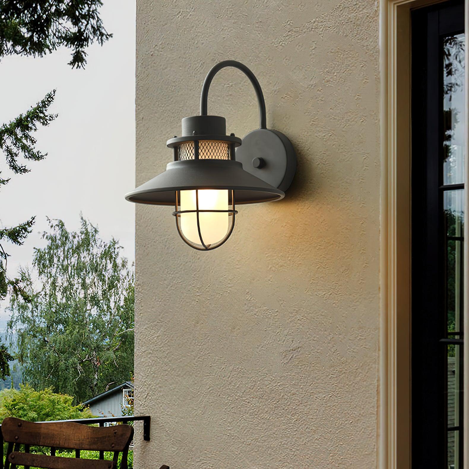Outdoor Wall Lamp - Industrial Decor Wall Lamp Great for Patio/Porch