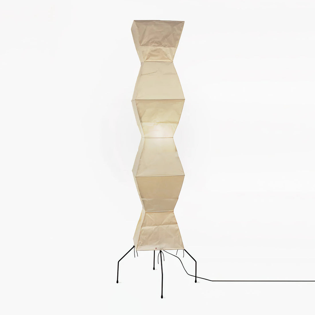 Rice Paper Floor Lamp - Bamboo Frame Soft Light for Living Room