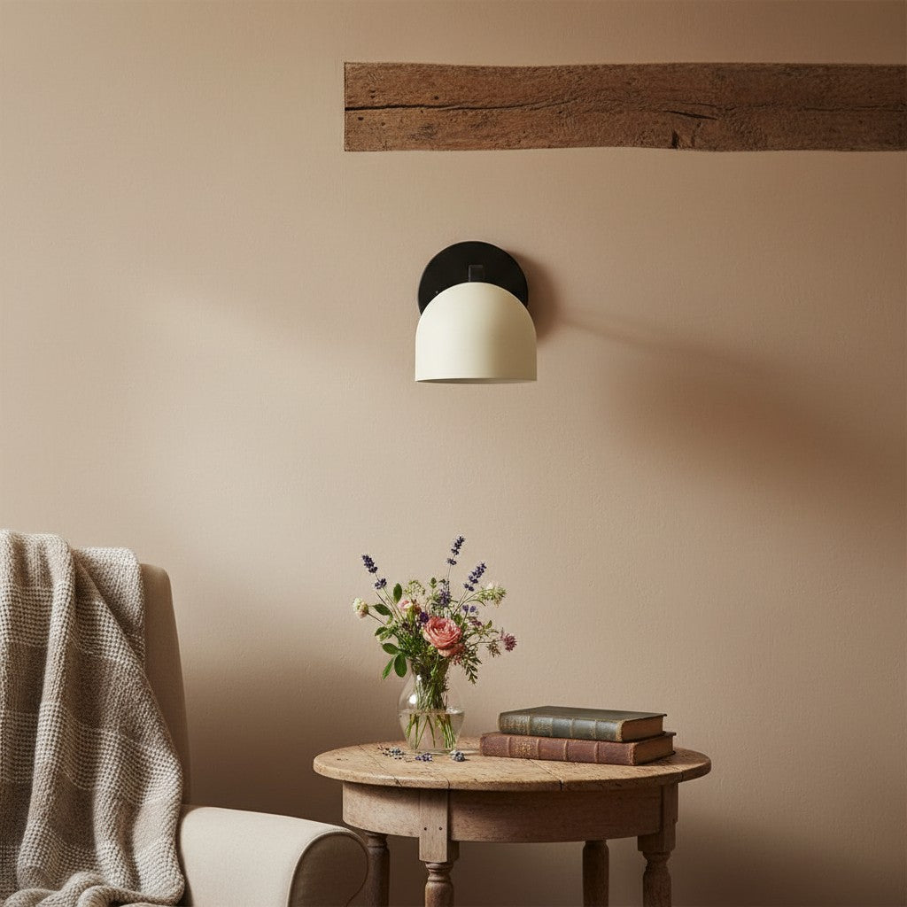 Metio Dome Decorative Wall Sconce Light - Elegant Indoor Lighting Fixture