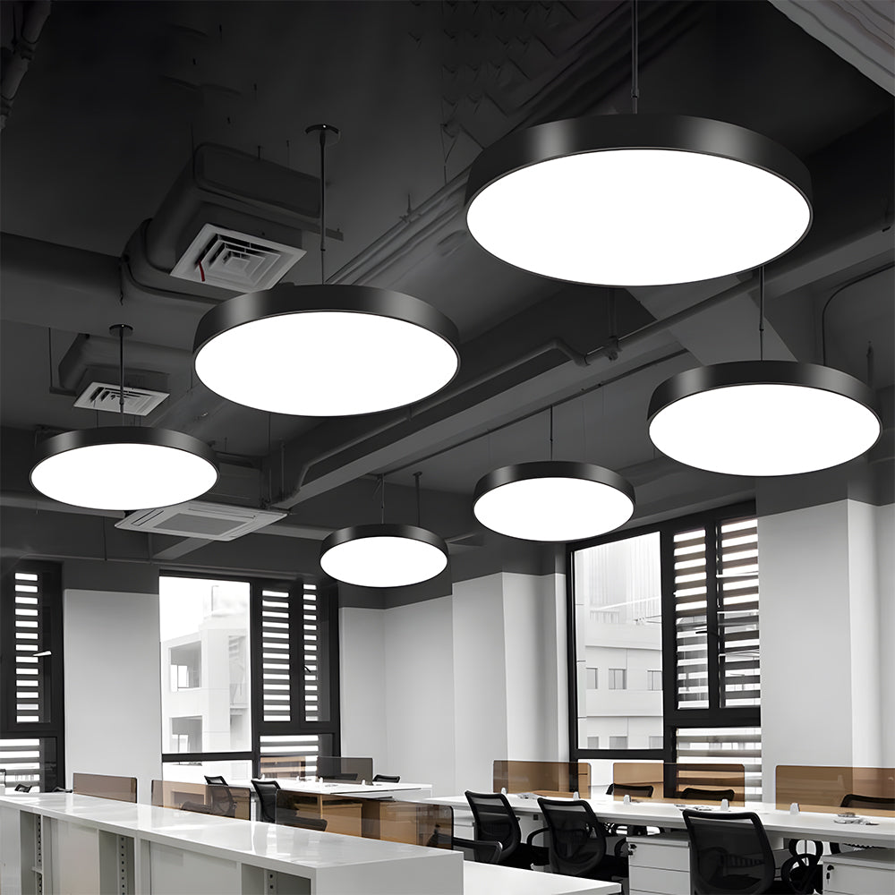 Macaron Disc Pendant Light - Modern Acrylic Kitchen Island Lighting
