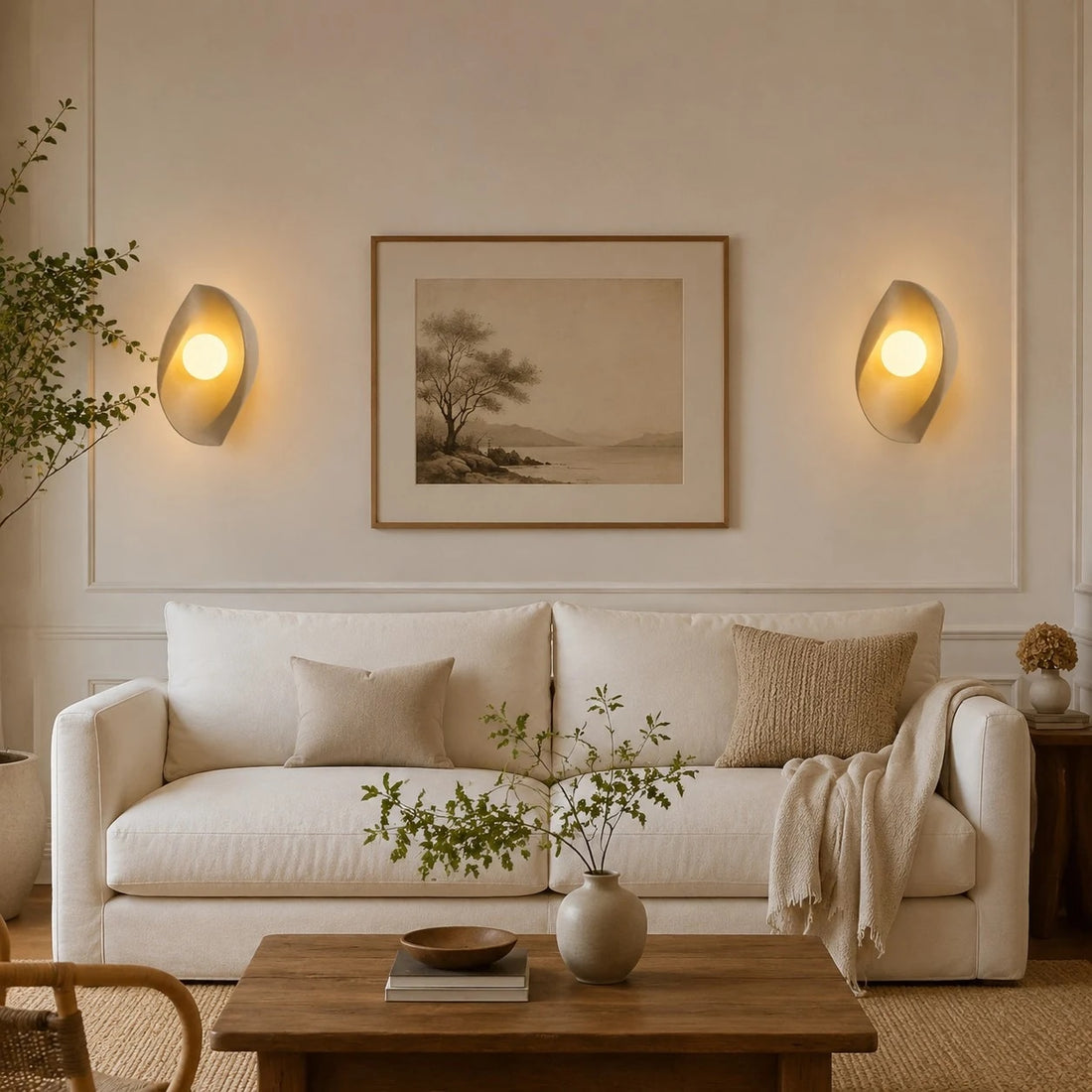wall sconce room scene