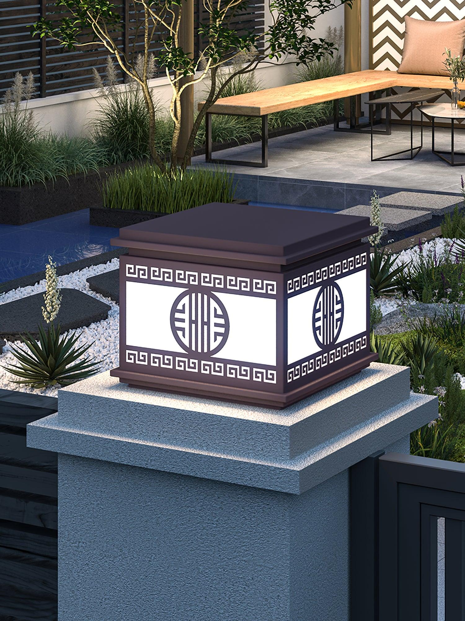 Stilvolle Gartenleuchte für den Außenbereich – Hochwertige, elegante Lampe für den Innenhof