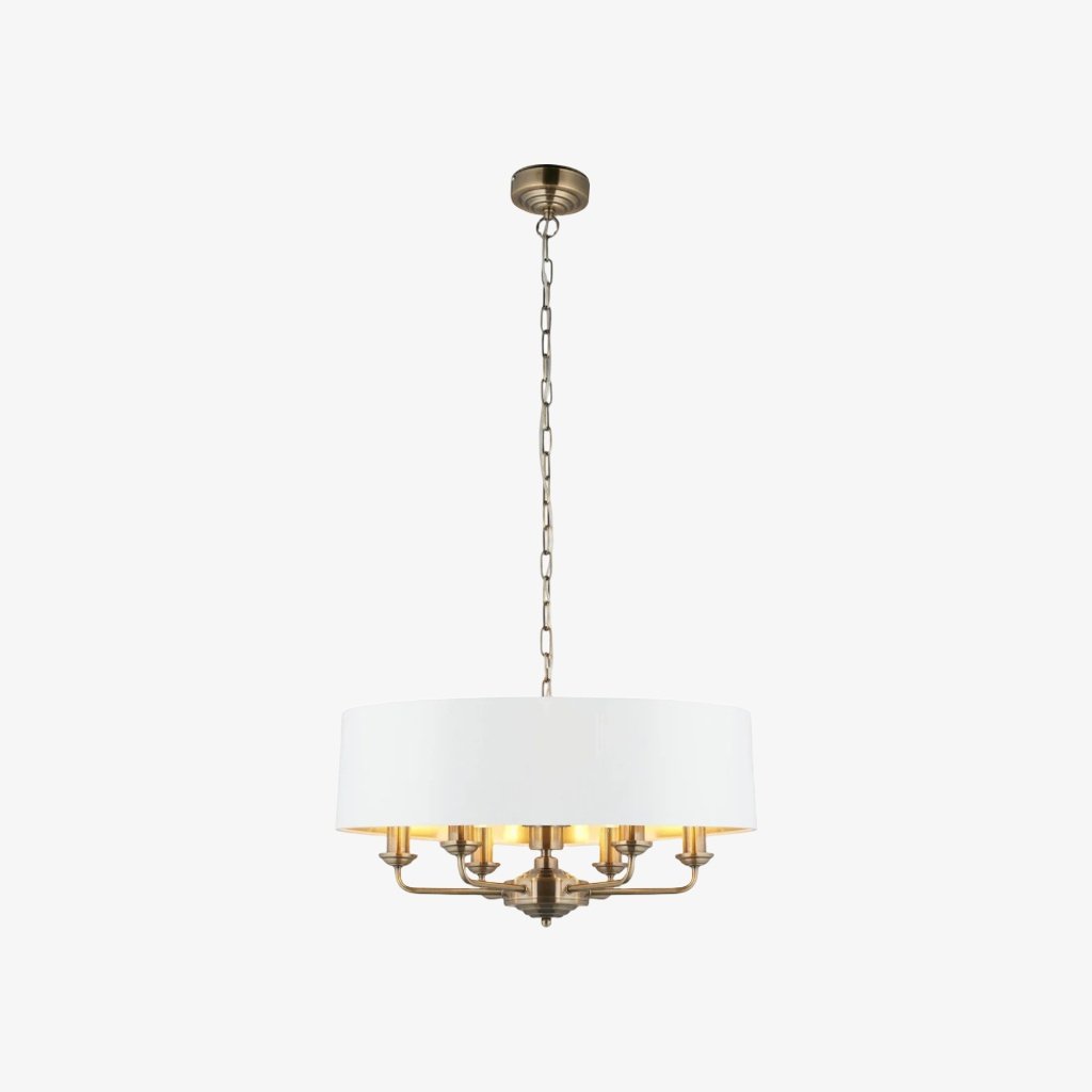 Tela Classic Multi-Light Design Pendant Light – Traditional Style Hanging Lamp for Dining Room