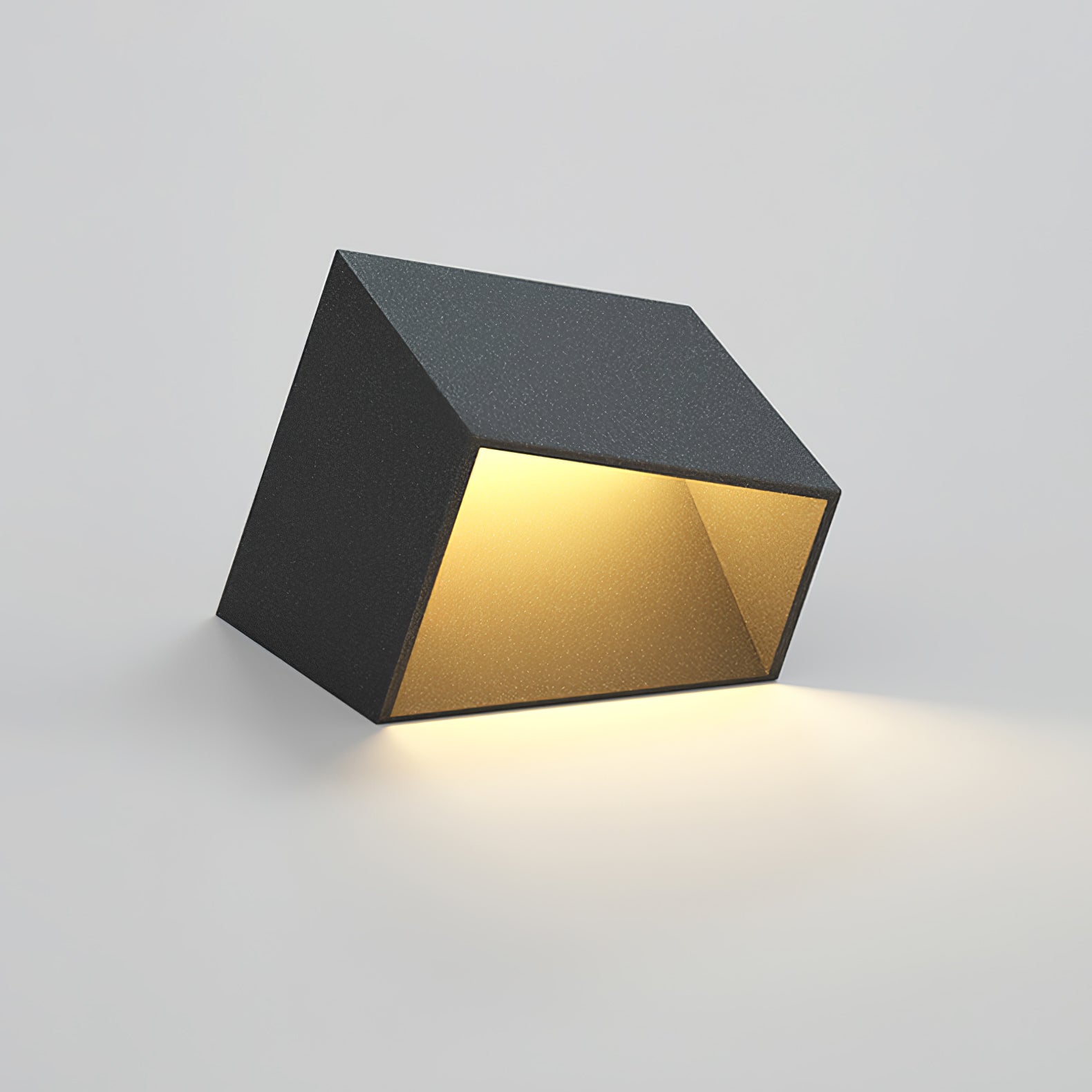 Cube Garden Solar Light - Compact LED Lamp for Patio & Small Gardens
