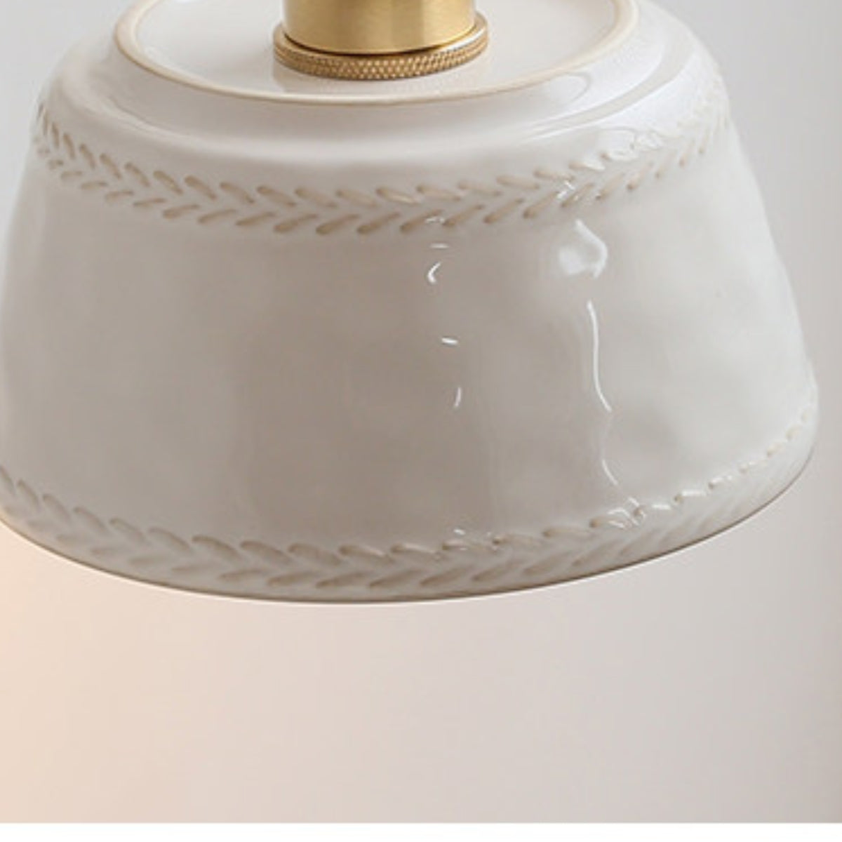 Minimalist Ceramic Bedside Wall Lamp
