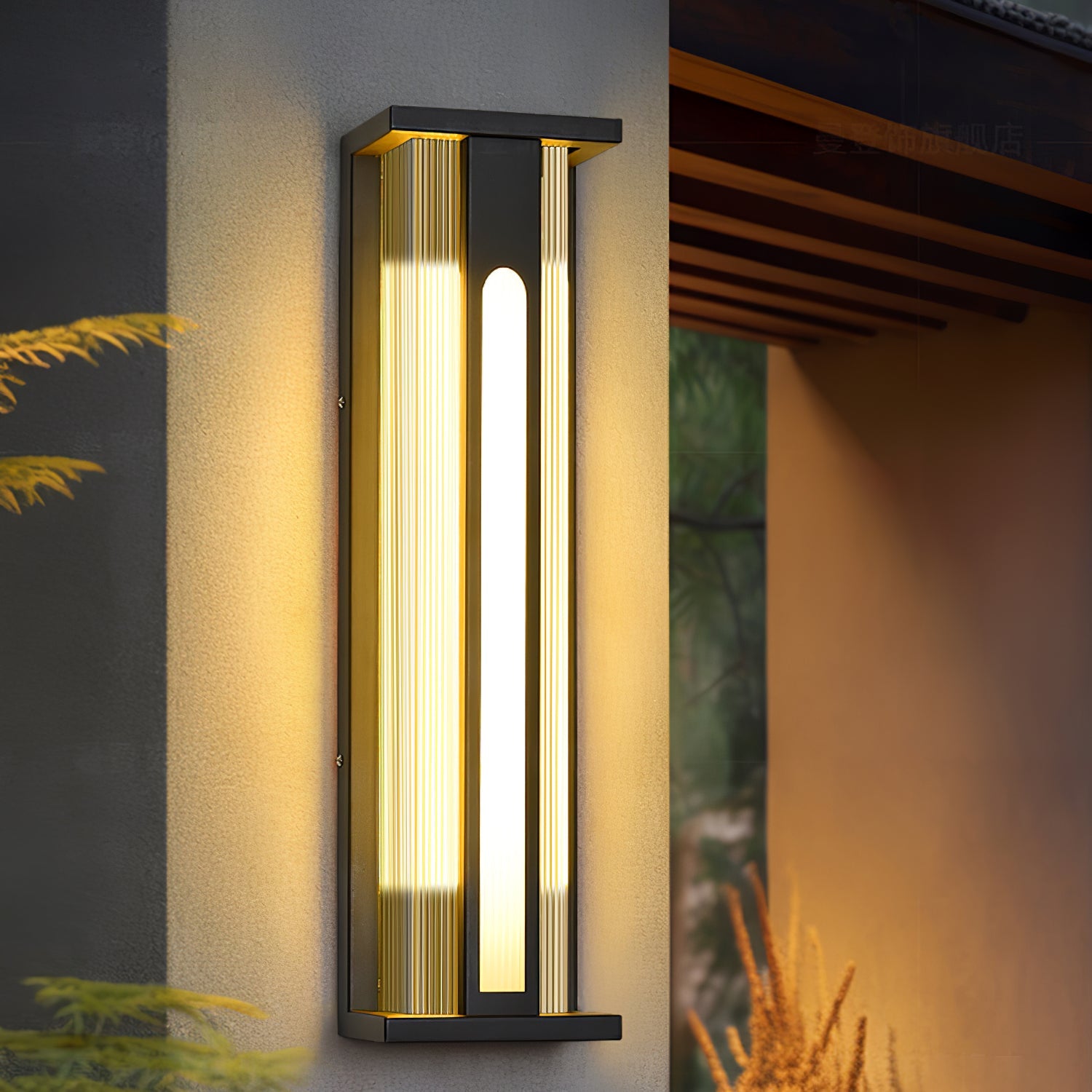 Outdoor Wall Lamp - Modern Stainless Steel LED Light for Garden & Balcony