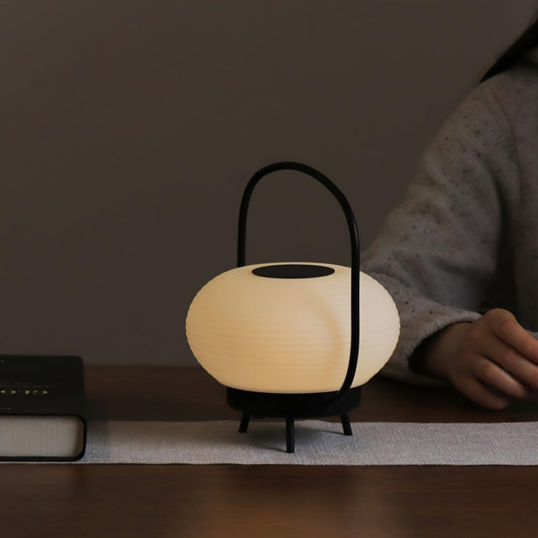 Portable Table Light - Retro Table Lamp Great for Any Setting