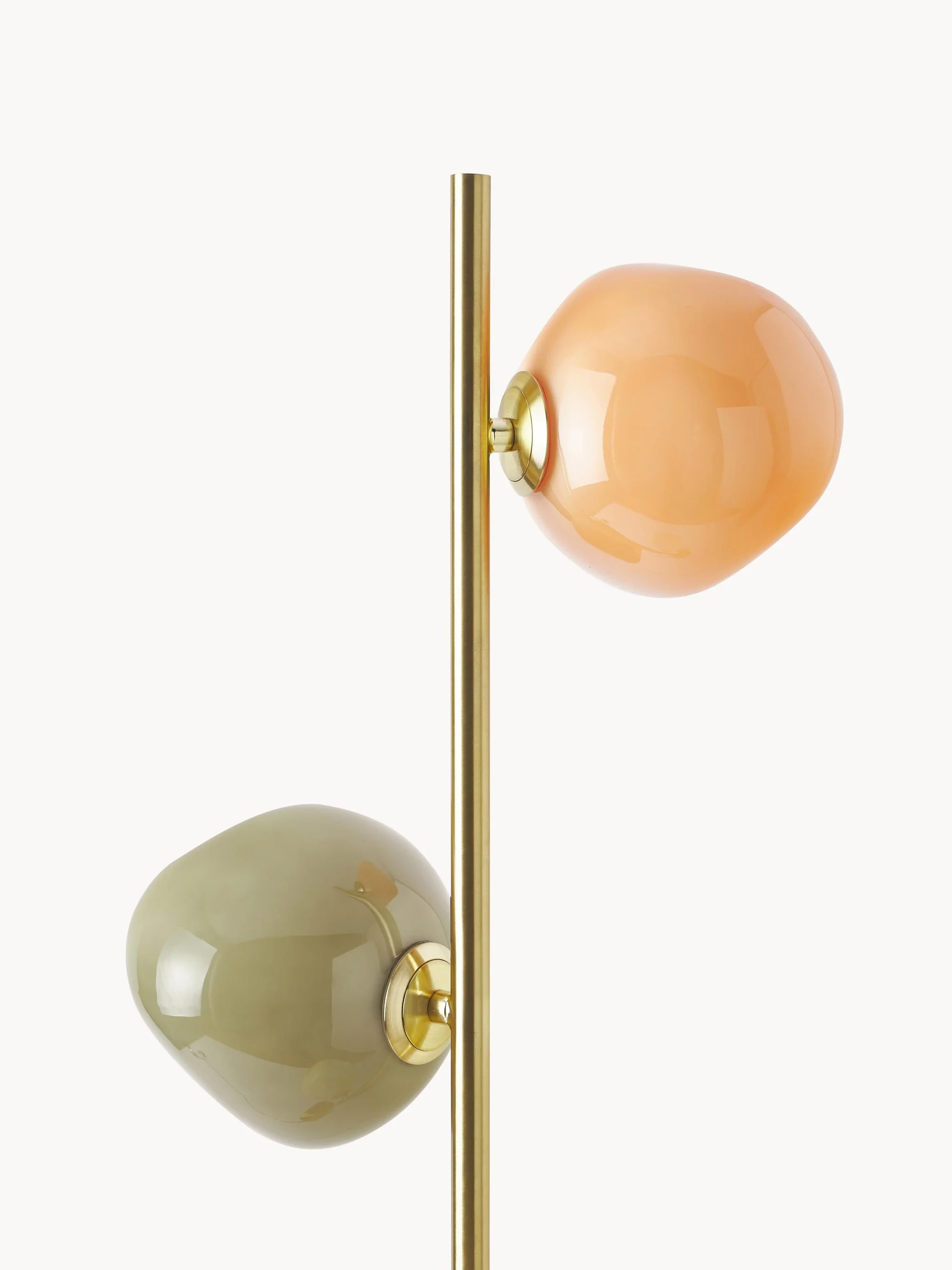 Opalglas-Stehlampe – Modernes Stehlicht