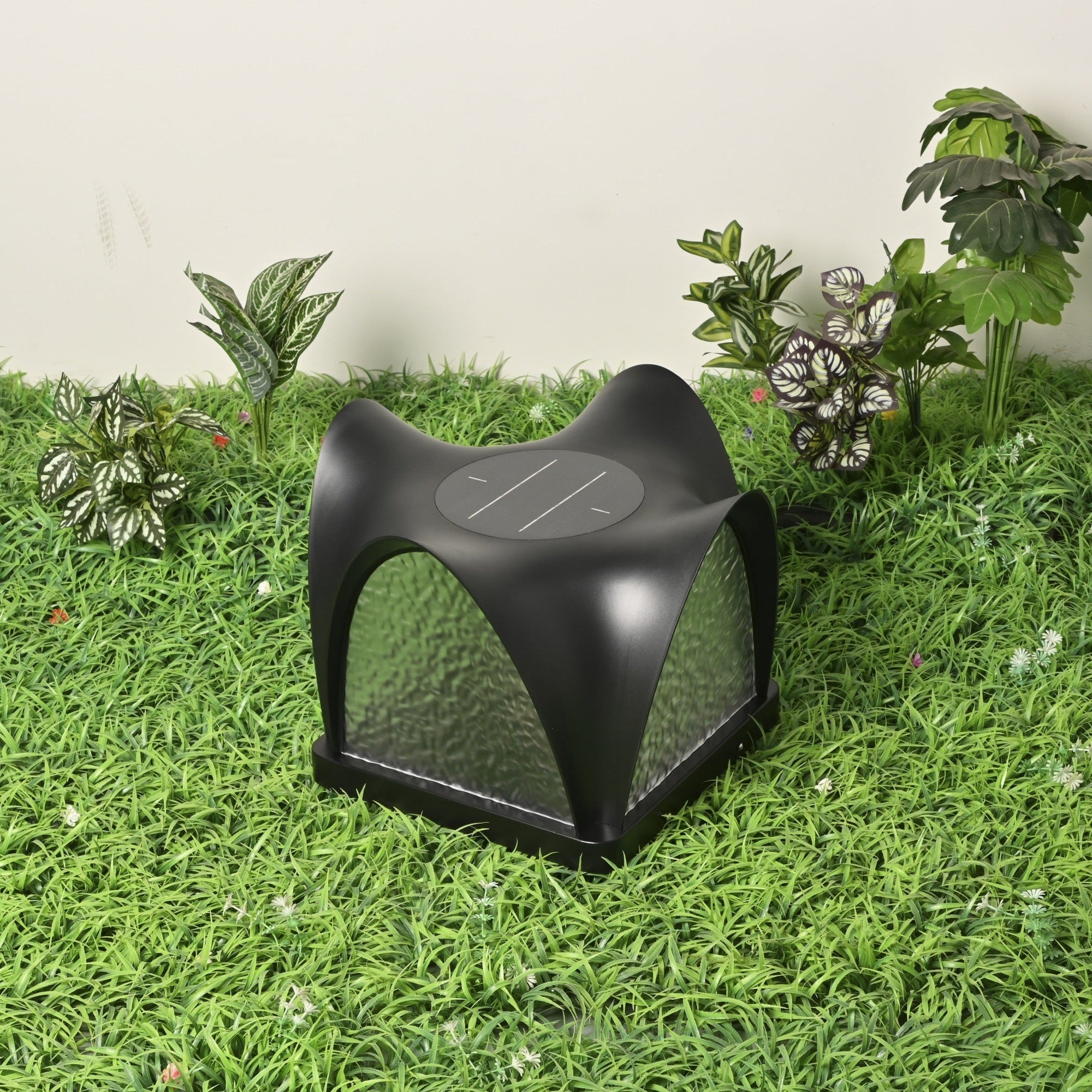 Solar Außenlampe - LED Gartenlaterne für Patio, Gehweg &amp; Terrasse