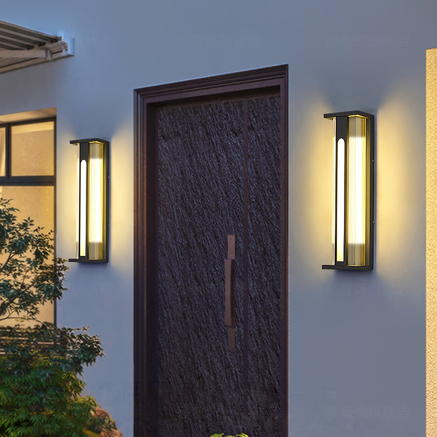 Outdoor Wall Lamp - Modern Stainless Steel LED Light for Garden & Balcony