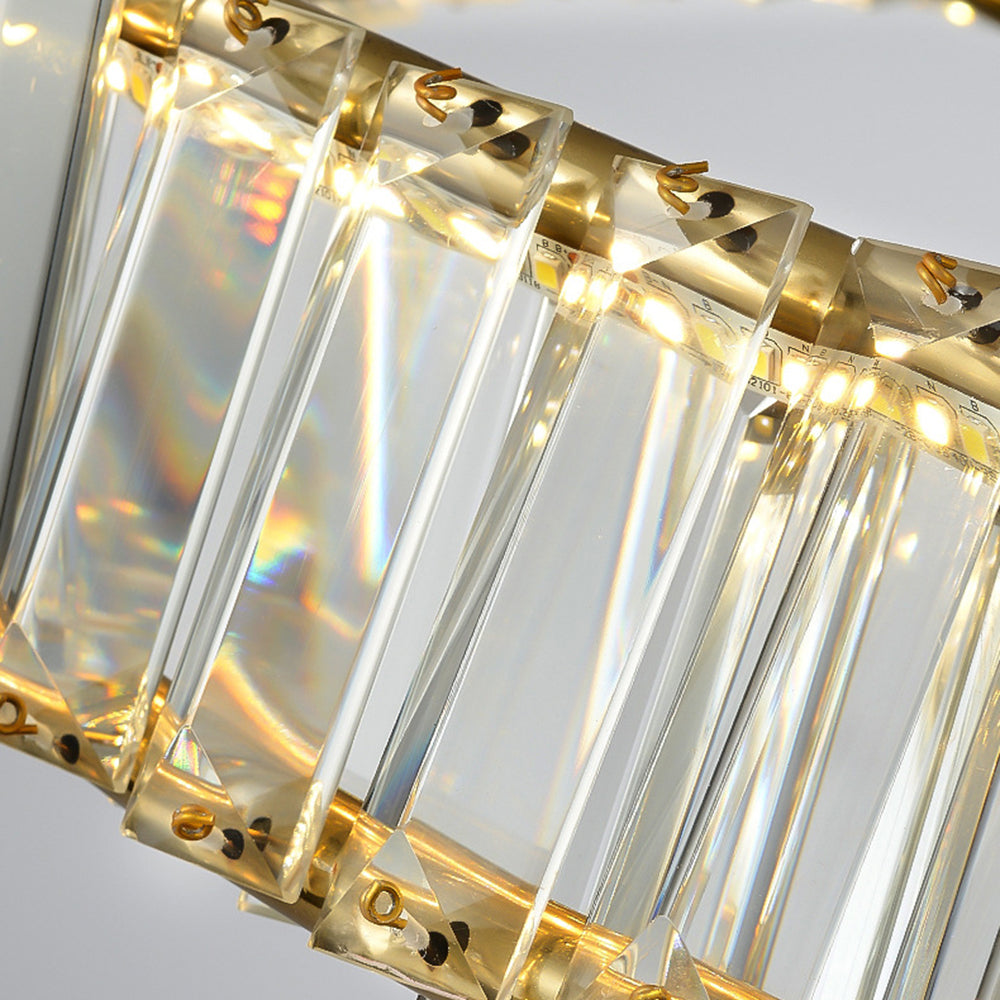 Crystal LED Ceiling Light – Modern Fixture for Stylish Bedrooms