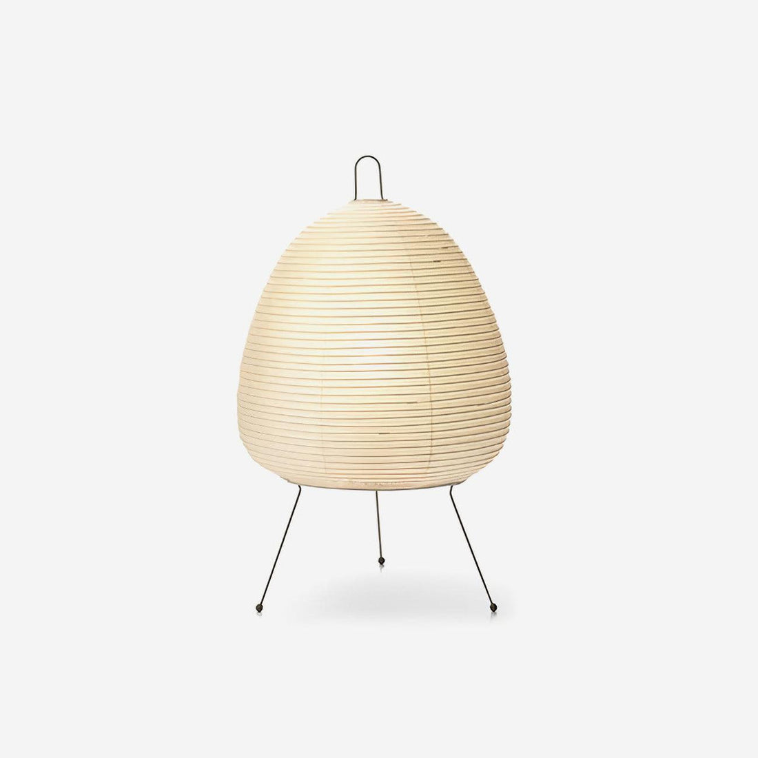 Japanisch inspirierte Papiertischlampe – Maulbeerpapierlampe fürs Schlafzimmer