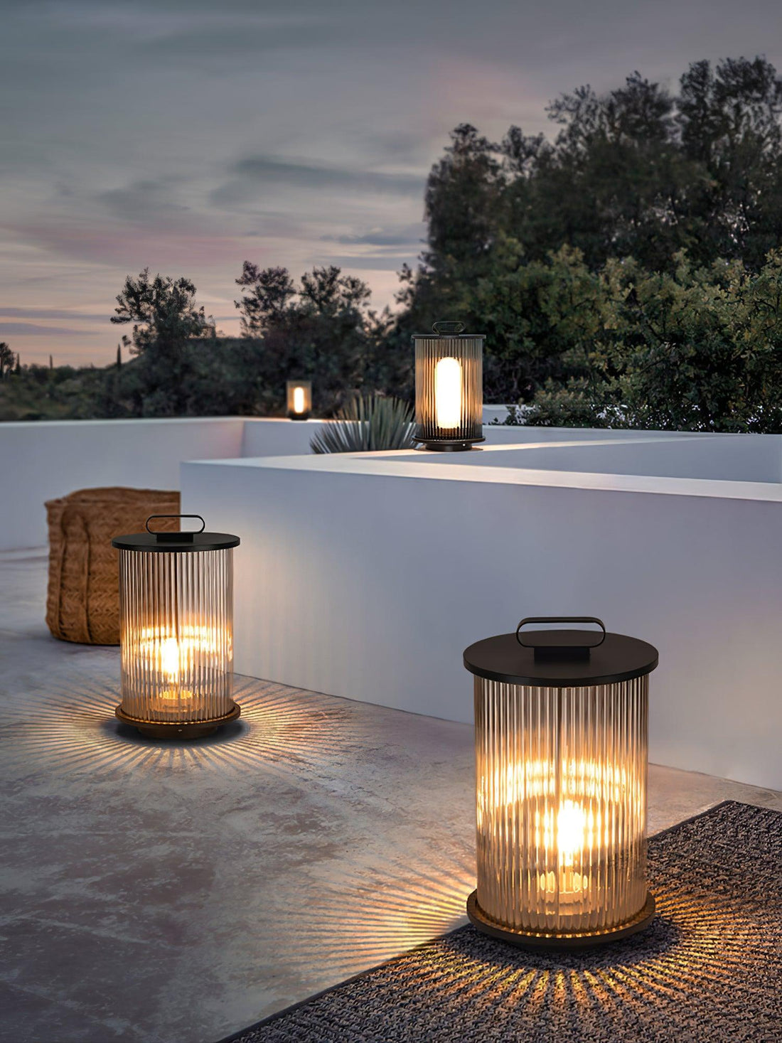 Lantern Garden Outdoor Light - Garden Outdoor Lamp Ideal for Walkways