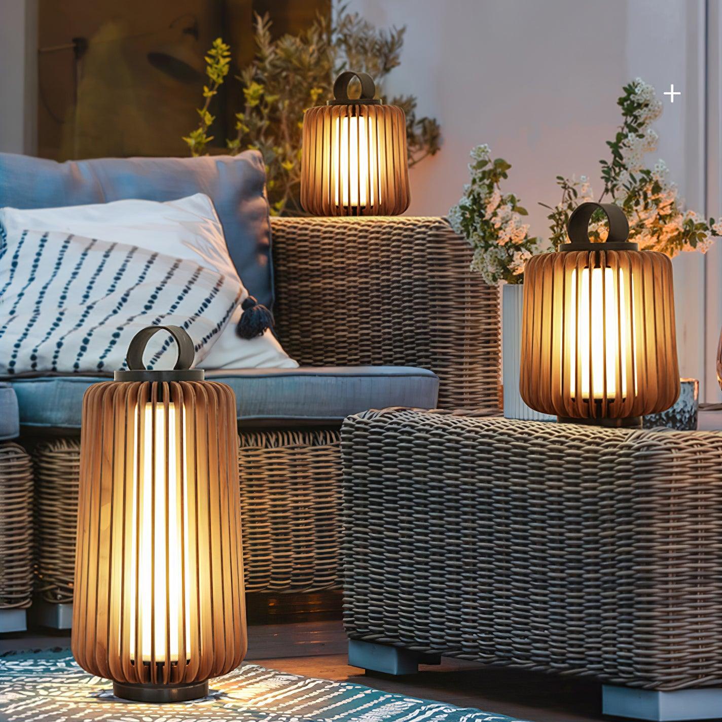 Outdoor Portable Lantern Lamp - Compact Rechargeable Light for Hiking