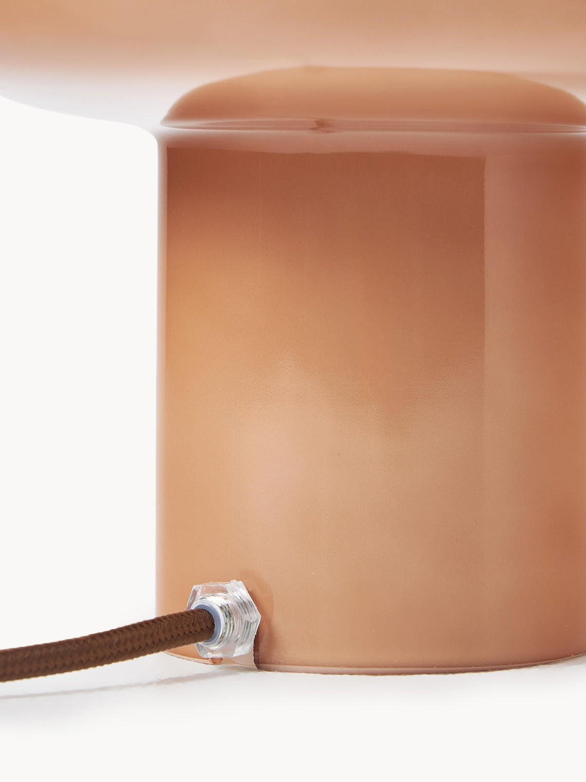 Orra Kleine Opal-Tischlampe - Pilzglaslampe fürs Wohnzimmer