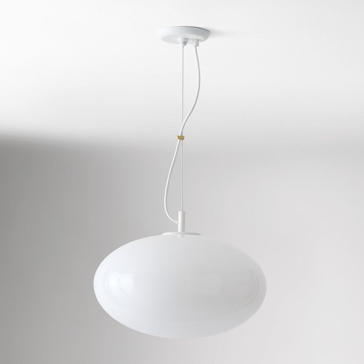 Lumivelle Minimalist Glass Pendant – Adjustable Height Dimmable Design