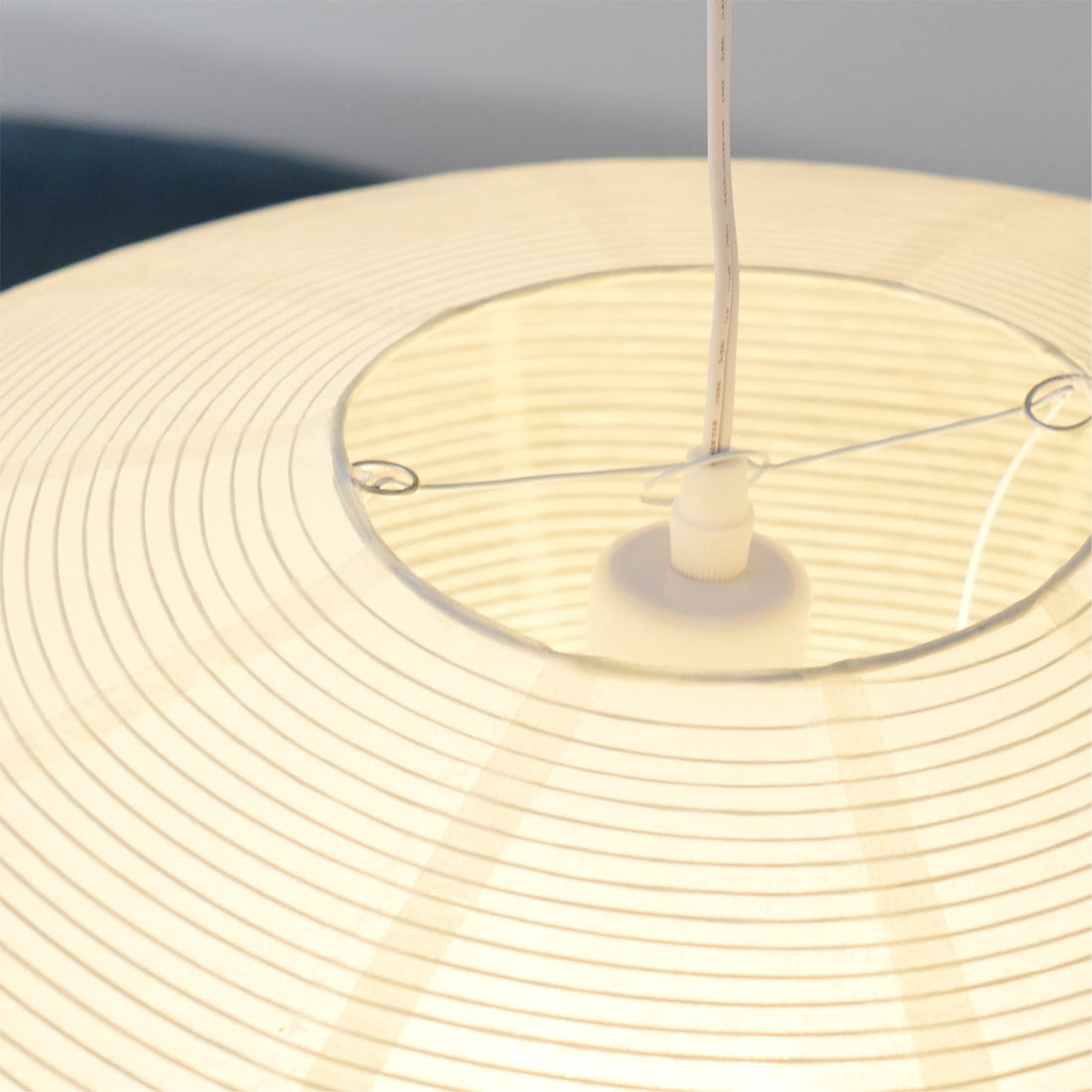 Mulberry Paper Plug-In Pendant Light