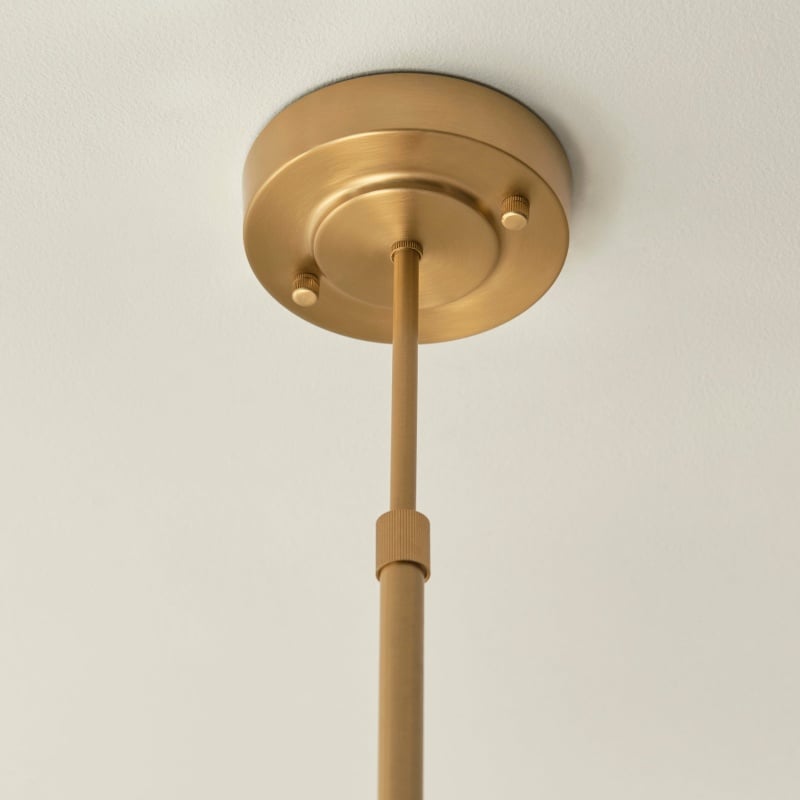 Canovus Ceiling Fixture with Ribbed Glass - Industrial Metal Living Room Light