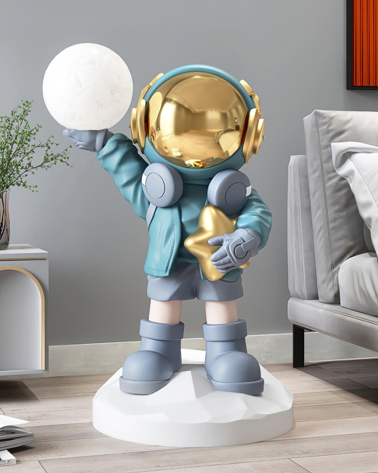 Built-in Battery Floor Lamp - Floor Lamp Great for Space Enthusiasts