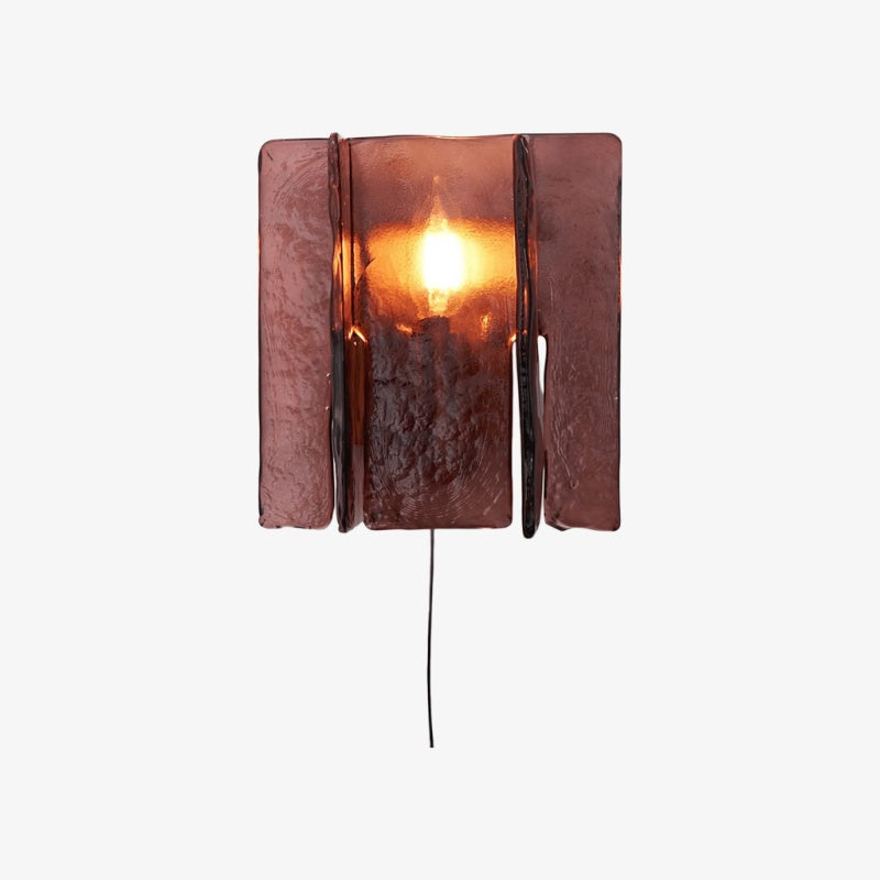 Lumiridge Modern Wall Light – Minimalist Design Metal Glass Fixture for Living Room
