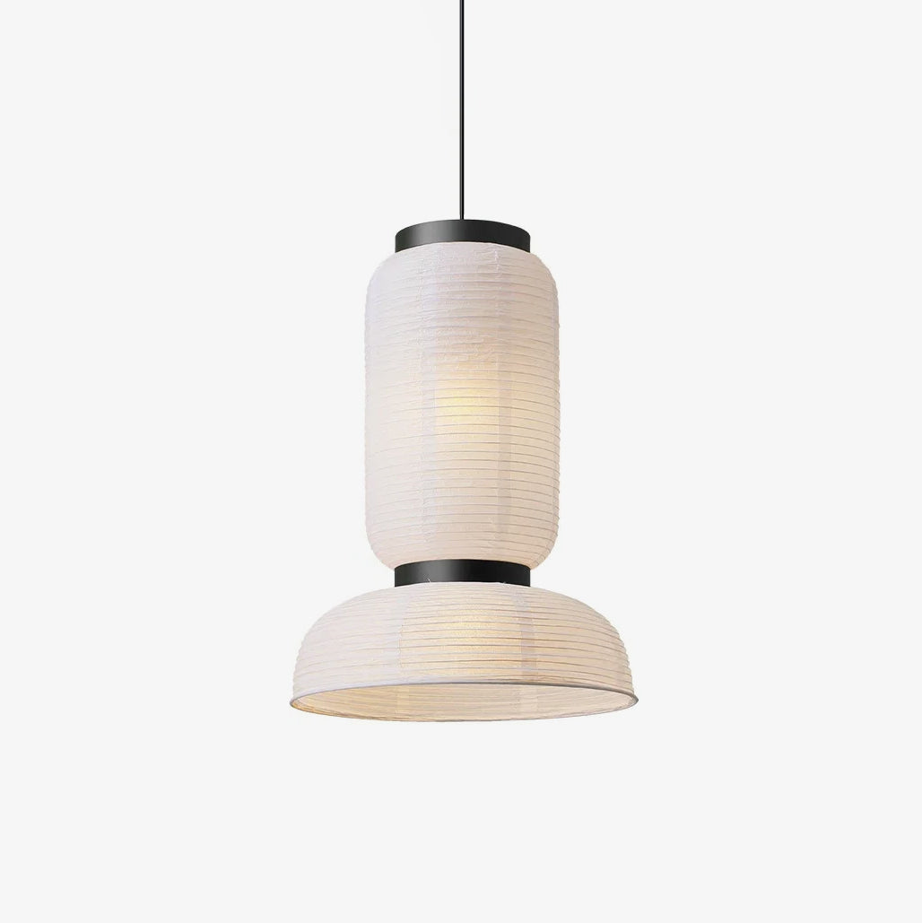 Modern Pendant Swag Lamp - Rice Paper Lamp for Bedroom