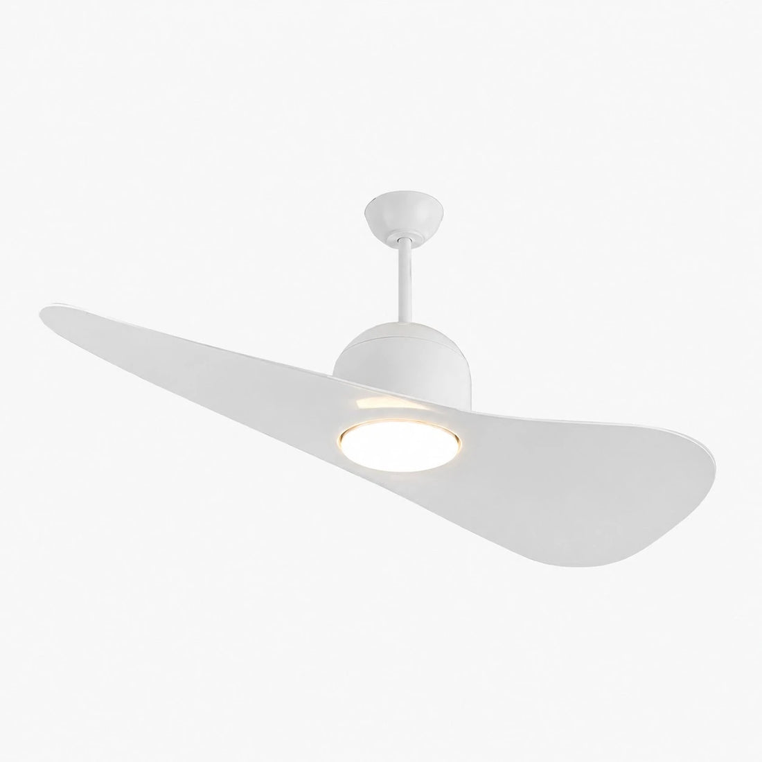 Designer Hat Two-Blade Ceiling Fan Light