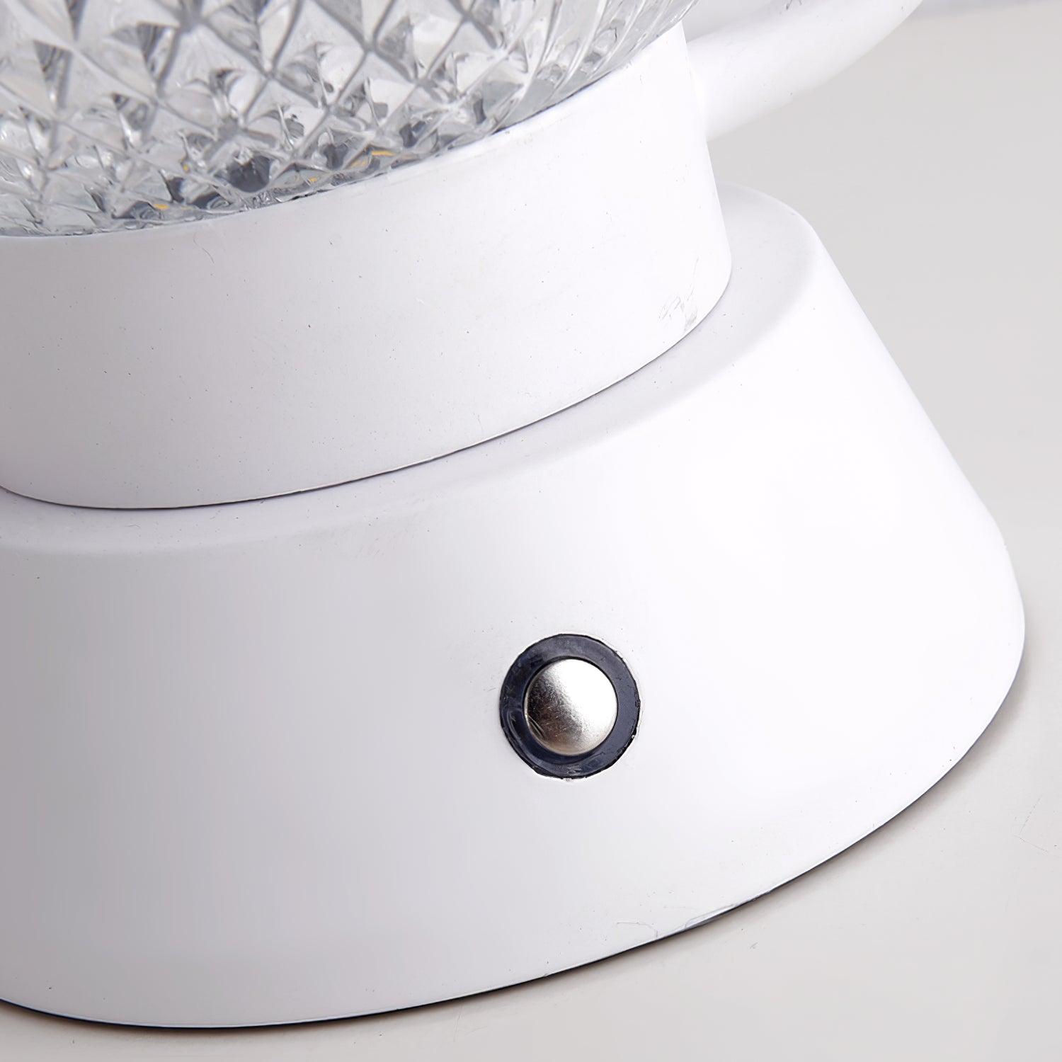 Wiederaufladbare Tischlampe – Tragbares LED-Licht mit Griff für Haus &amp; Garten