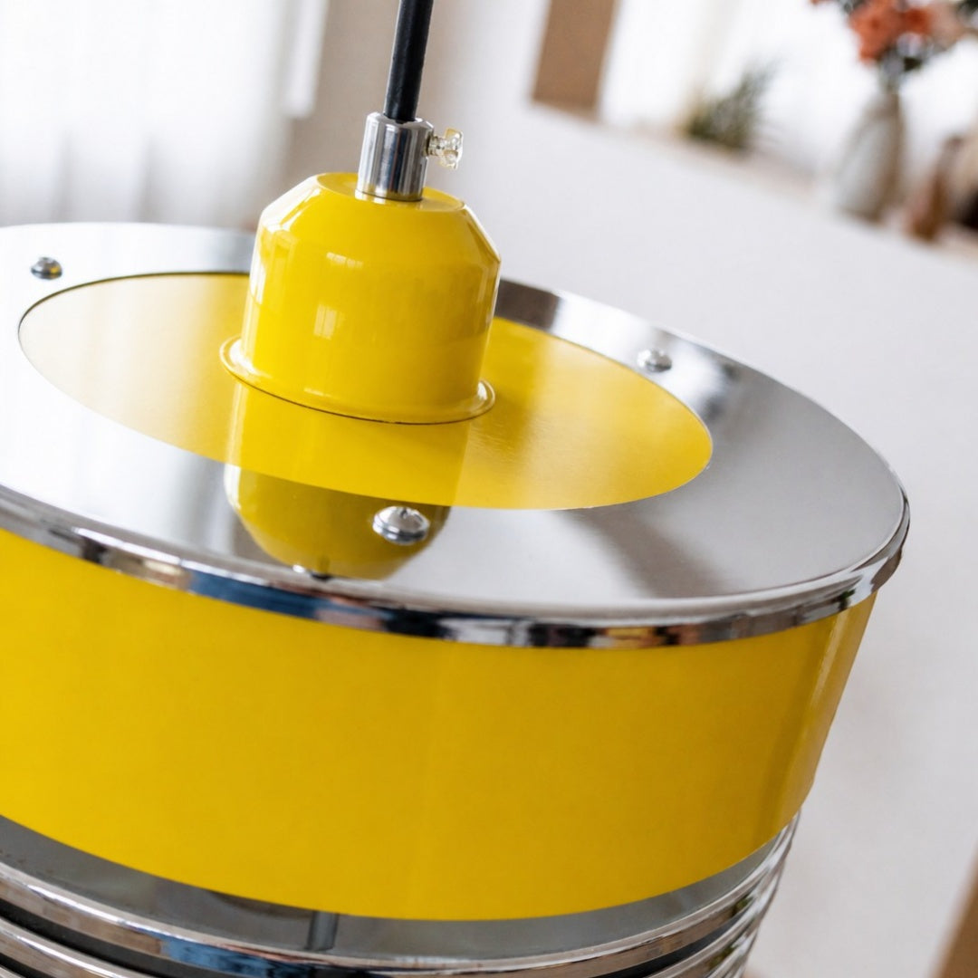 Bauhaus Layered Metal Pendant Light