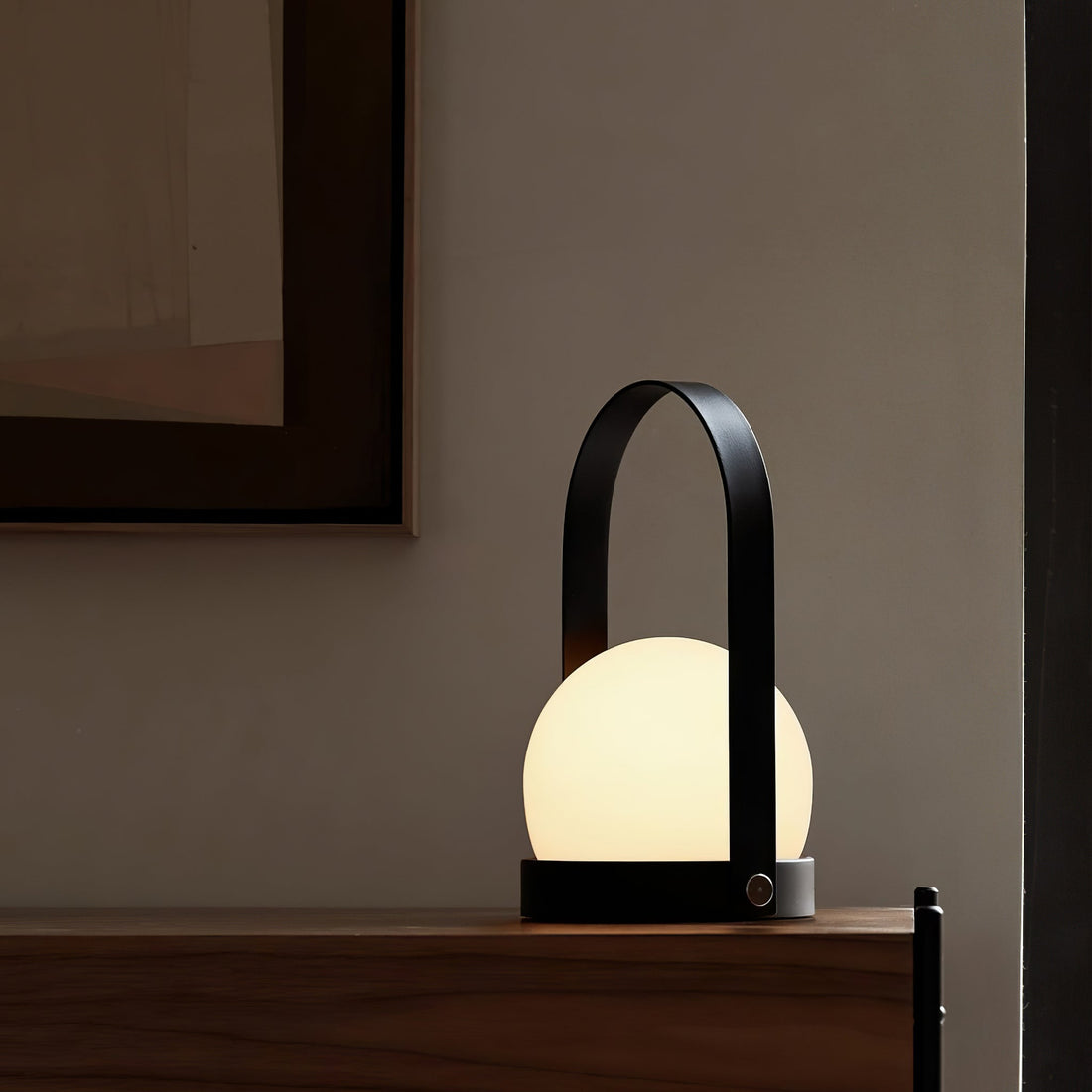 Tragbare Akku-Tischlampe – Moderne Lampe für Schreibtisch und Schlafzimmer