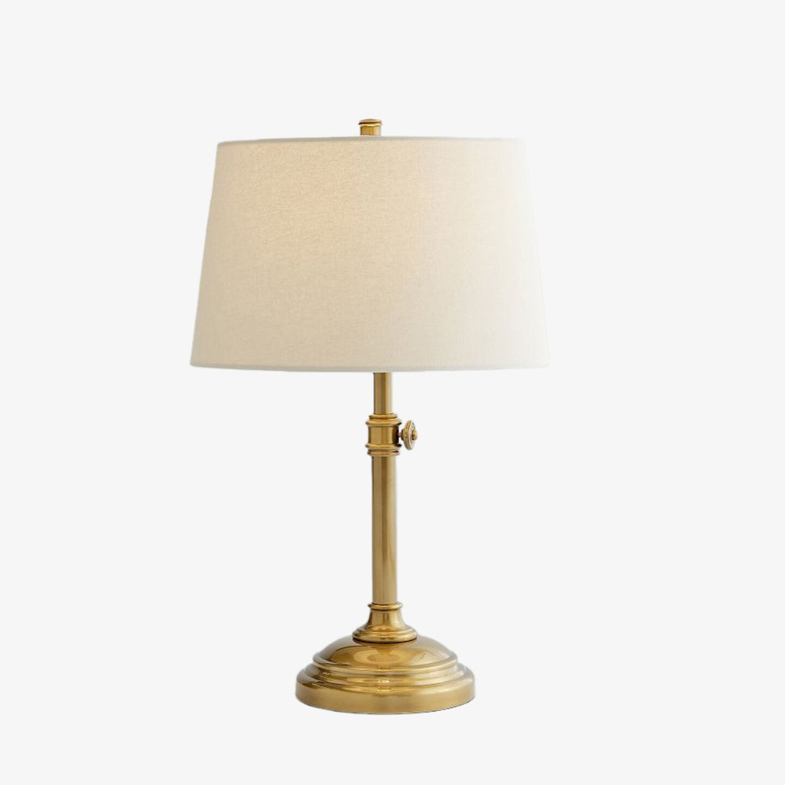 Nera USB Table Lamp – Adjustable Height Sleek Metal Modern Lamp for Office and Living Room