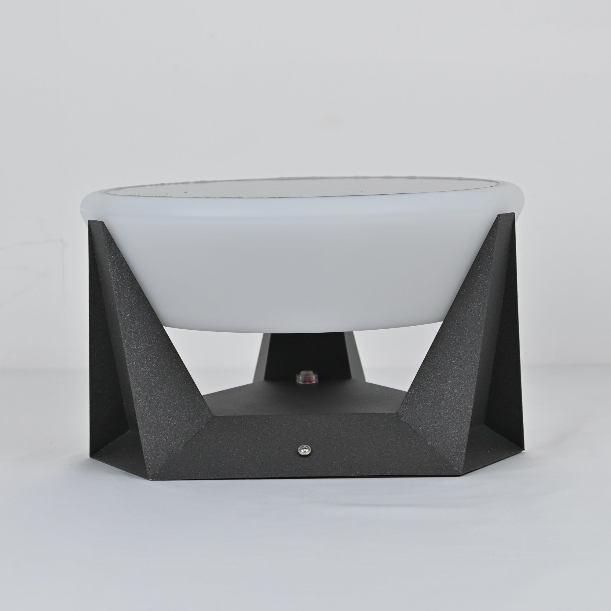 Solar Außenleuchte - Moderne geometrische LED Lampe für Garten &amp; Terrasse