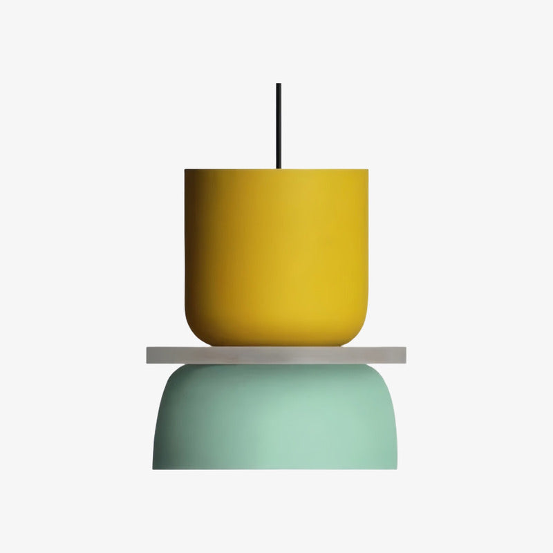 Nolor Colorful Bowl Shade Pendant Lamp – Contemporary Kitchen Lighting