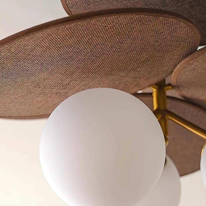 Orrise Deckenleuchte mit überlappendem Lamellendesign – Moderne dekorative Leuchte für den Innenbereich